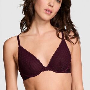 Victoria Secret Wink Unlined Plunge Bra